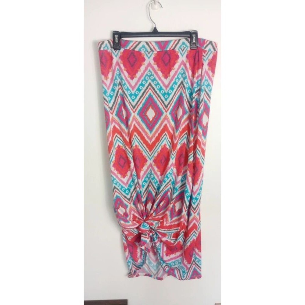 PLUS Size 2X Women's Colorful Skirt